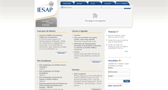 Desktop Screenshot of iesap.com.br